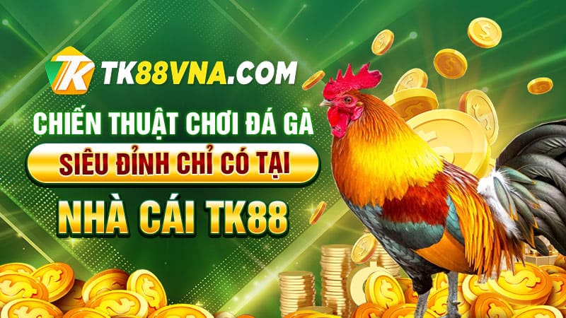 Chiến thuật chơi đá gà siêu đỉnh chỉ có tại nhà cái TK88