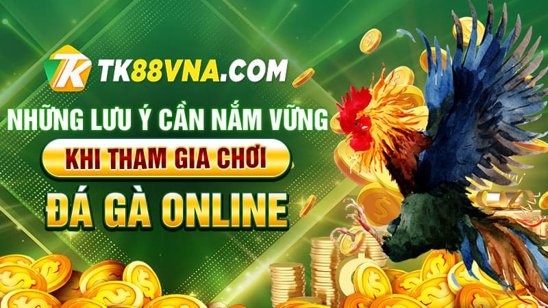 Những lưu ý cần nắm vững khi tham gia chơi đá gà online