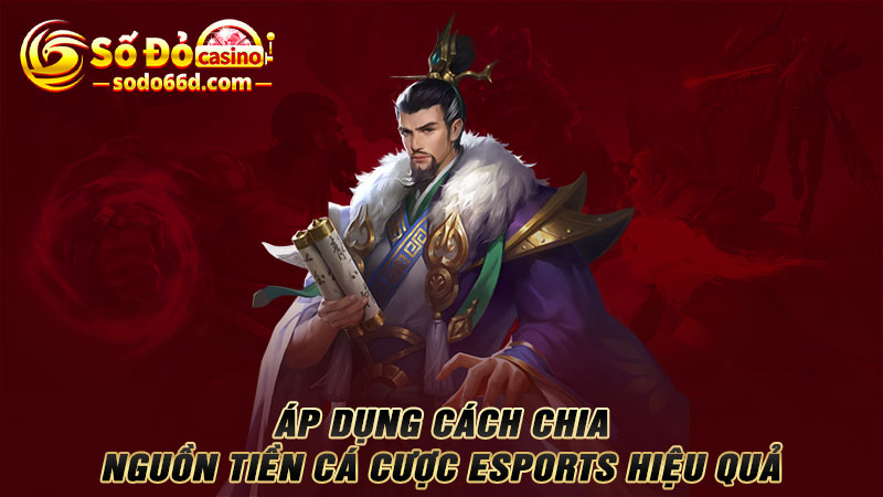 Áp dụng cách chia nguồn tiền cá cược Esports hiệu quả