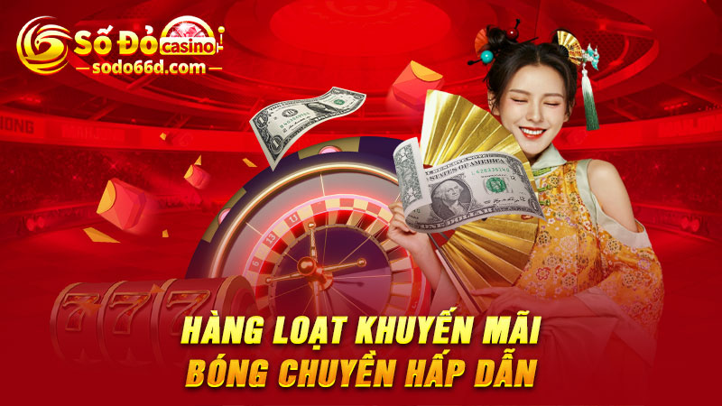 Hàng loạt khuyến mãi bóng chuyền hấp dẫn