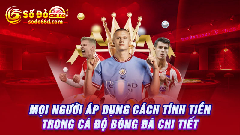 Mọi người áp dụng cách tính tiền trong cá độ bóng đá chi tiết